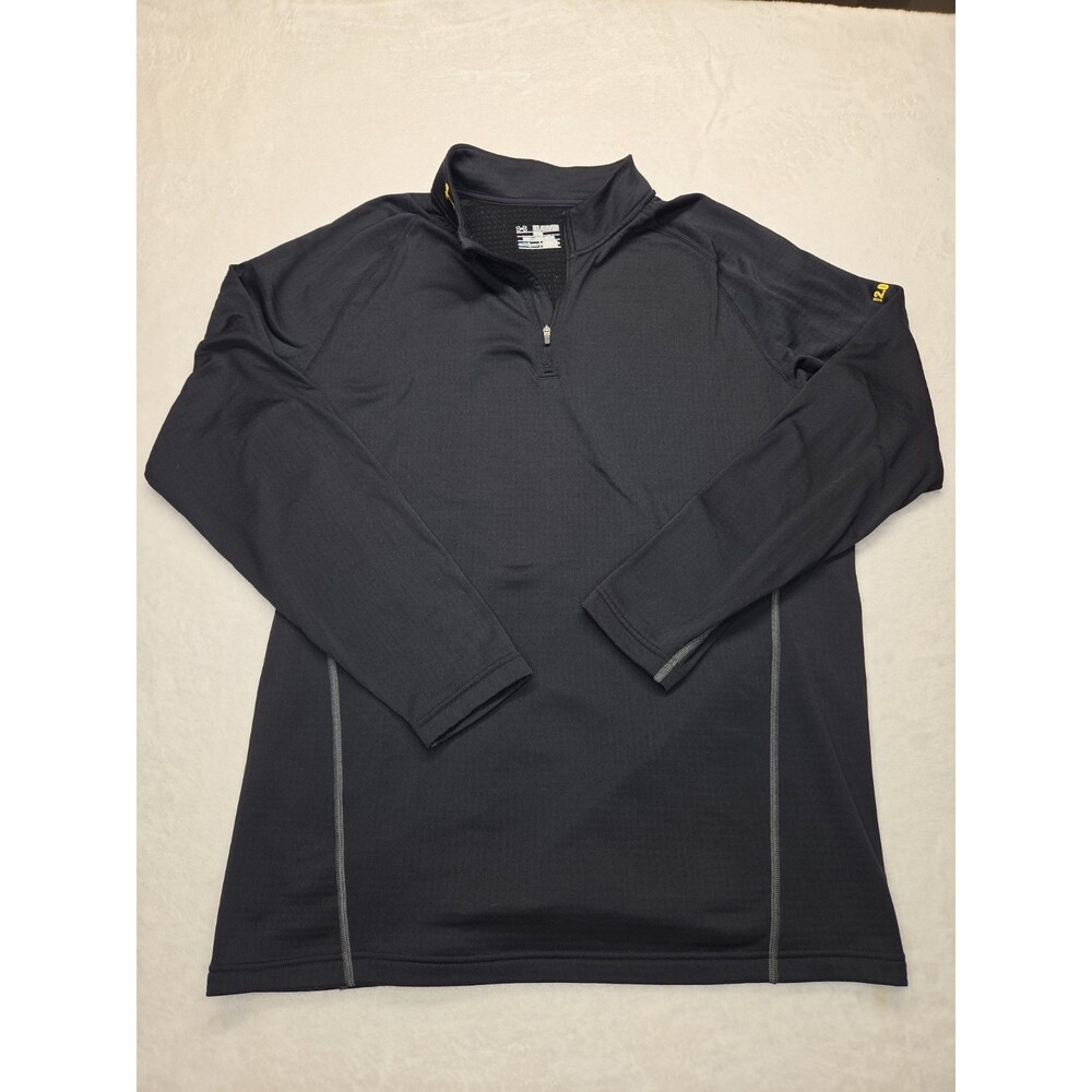 Under Armour Mens Tech 2.0 Quarter Zip Pullover Black 3XL